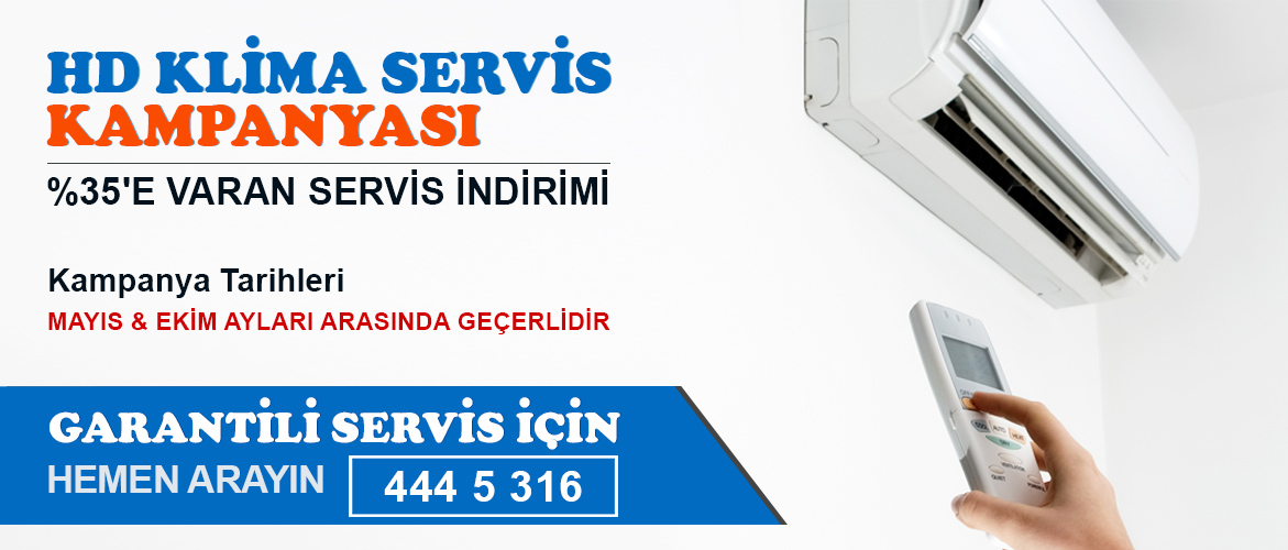 Klima servisi kampanya